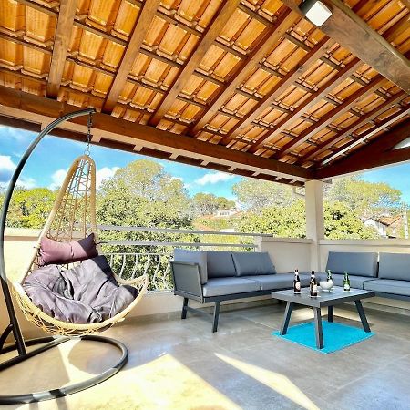 Haut De Villa - Proche Plages, Piscine Privee Сен-Рафаэль Экстерьер фото